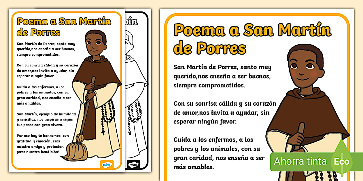 Poema A San Martin De Porres