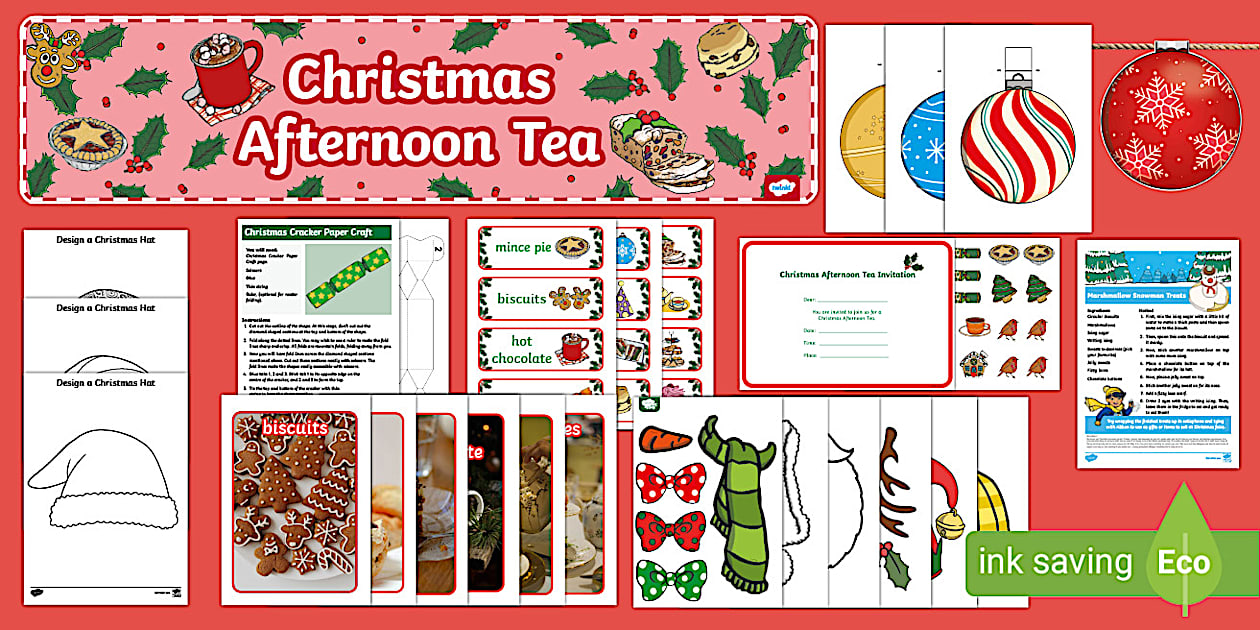 Christmas Afternoon Tea Pack