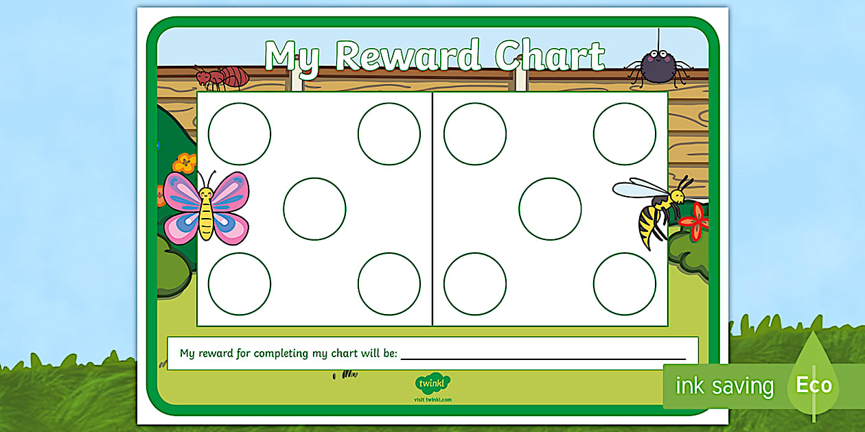 Black and White Minibeast Hungarian Number Pictures Sticker Reward Charts