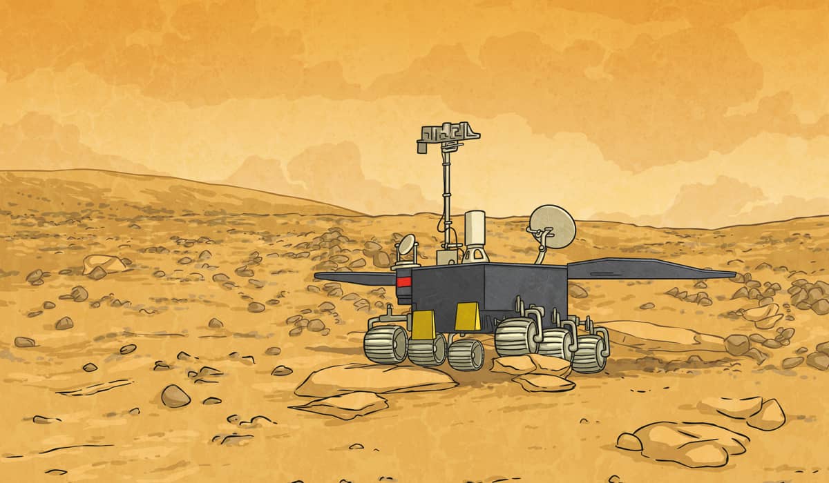 China Lands Rover on Mars - Twinkl NewsRoom - Twinkl