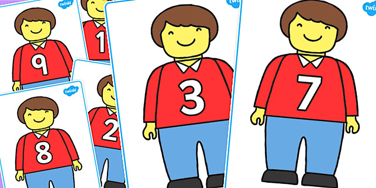 Number Figure Matching Toy Figure Number Bond Matching Cards to 10 - number bonds