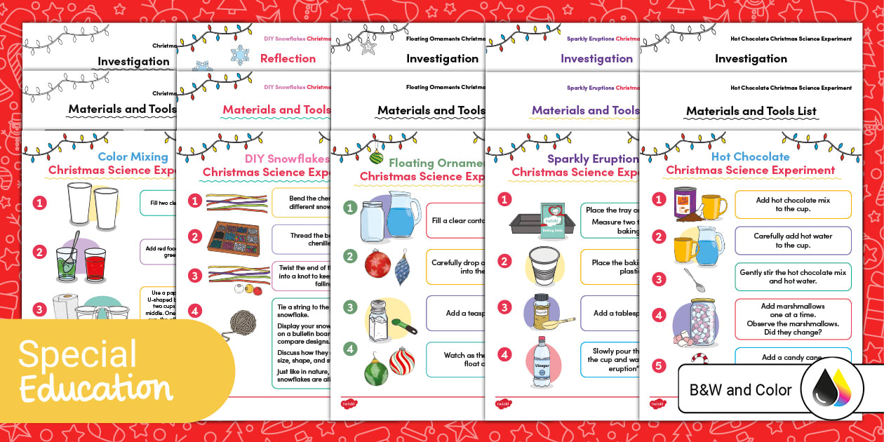 Christmas Science Experiments For Kids Twinkl Usa Twinkl Christmas Science Experiments For Kids Twinkl Usa Twinkl