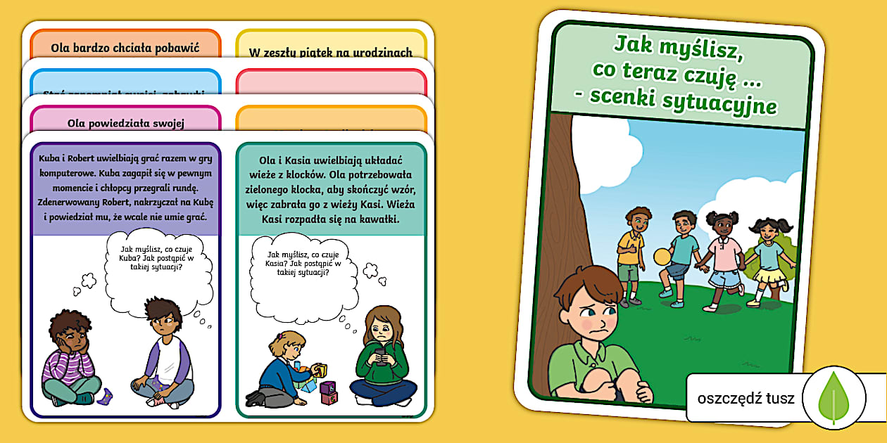 Scenki Sytuacyjne Edukacja Spo eczno emocjonalna Twinkl scenki-sytuacyjne-edukacja-spo-eczno-emocjonalna-twinkl
