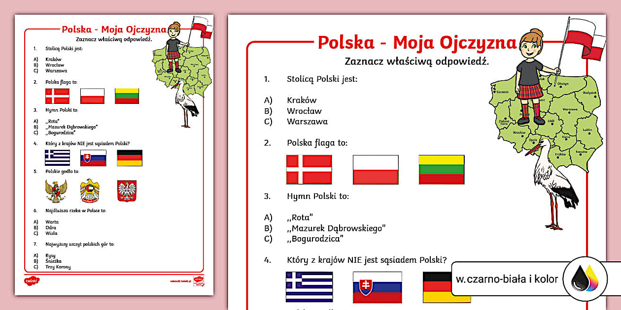 Sprawdzian 2 Moja Historia Moja Ojczyzna Uczę.pl www.twinkl.com.br