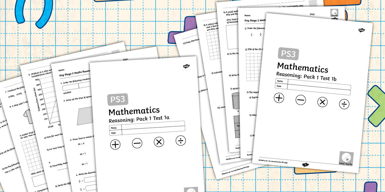Year 6 Maths Reasoning Assessment Pack