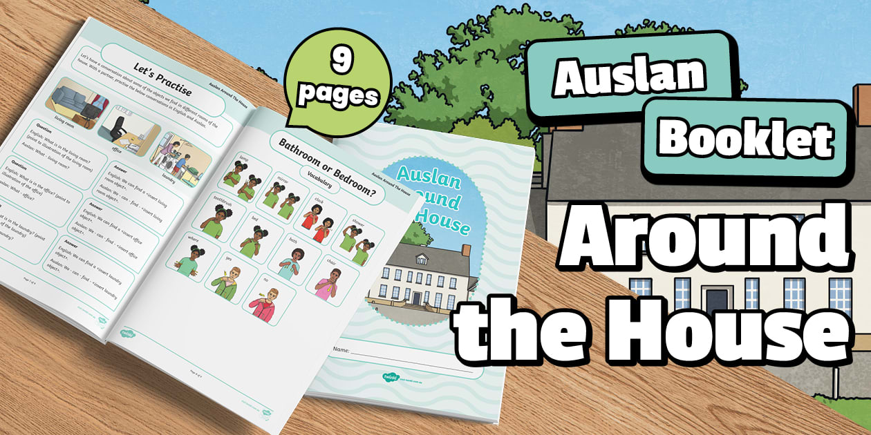 Auslan Booklet - Around the House