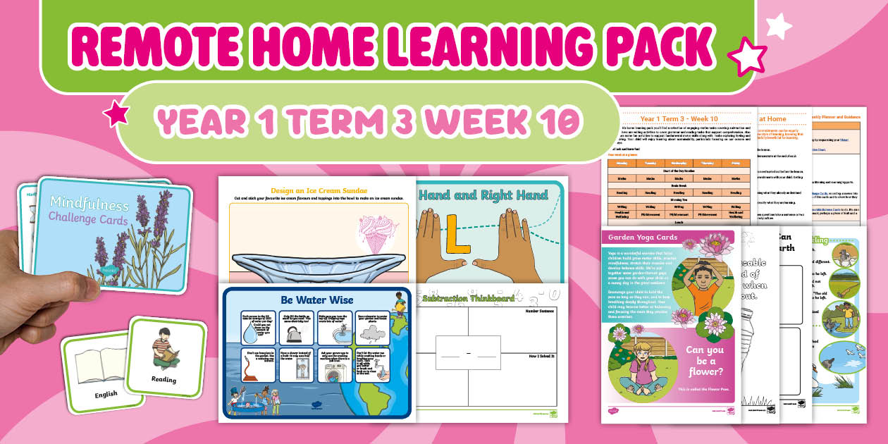 Year 1 Term 3 Week 10 Home Learning Pack | Twinkl