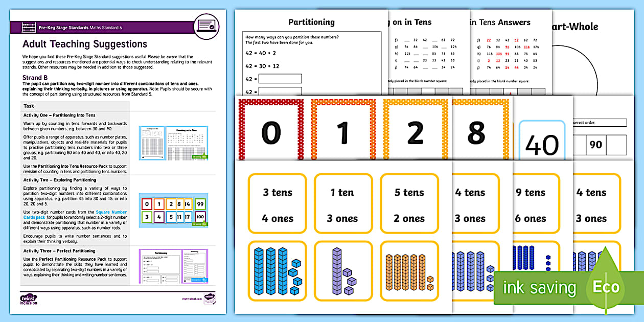 Pre Key Stage Work Pre-Key Stage Standards Maths Standard 6 Strand B Resource Pack