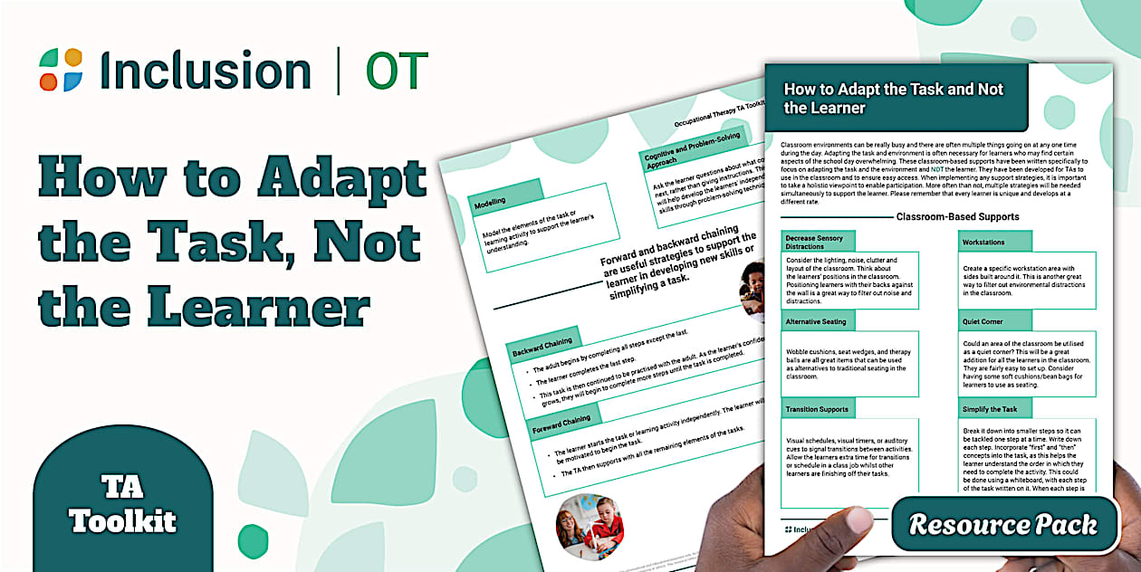 Occupational Therapy TA Toolkit Resource
