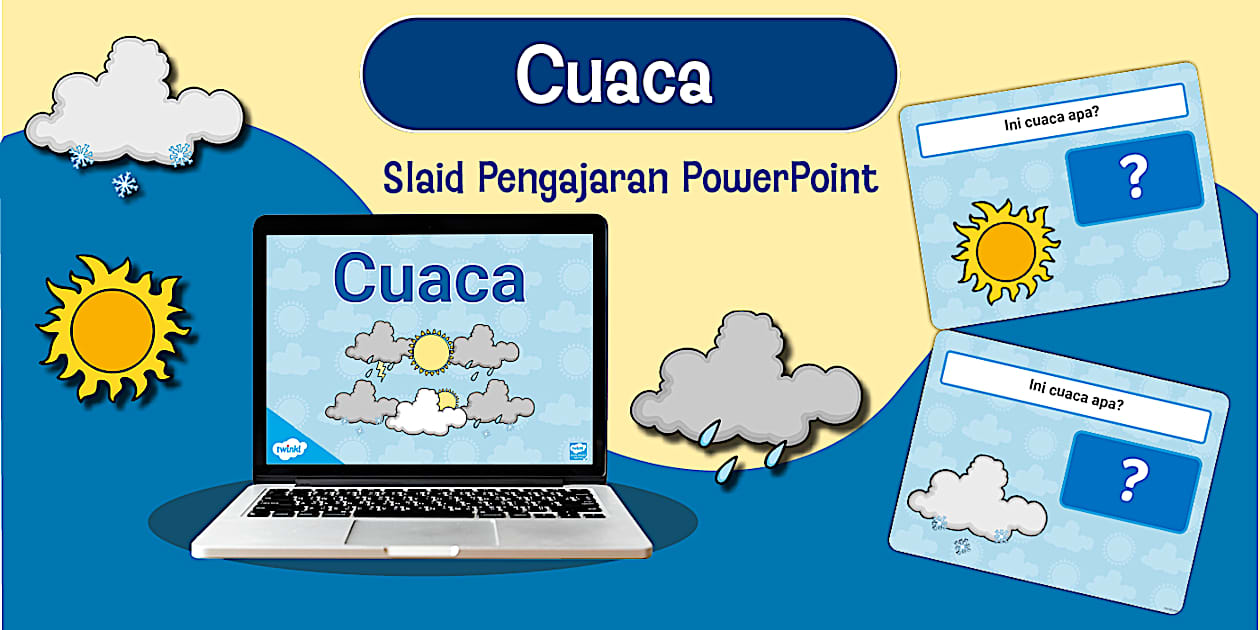 Go Slaid Slaid PowerPoint - Jenis-jenis Cuaca
