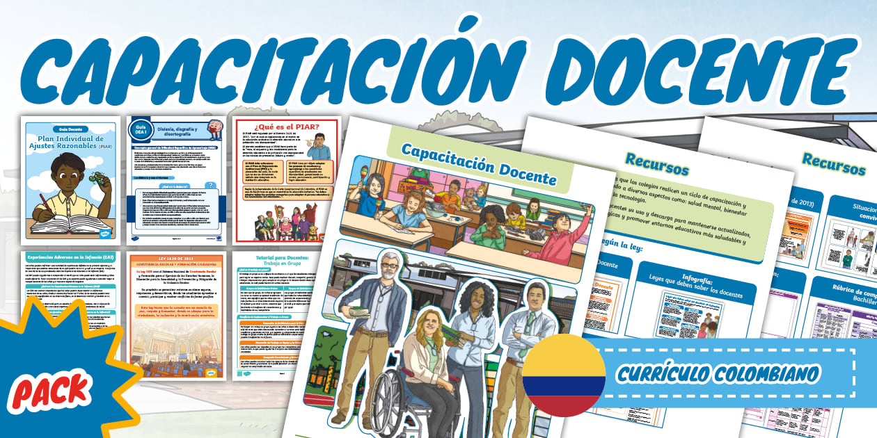 Pack Recursos para Capacitación Docente