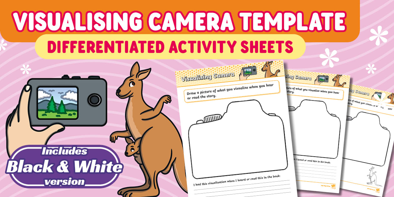 Visualising Camera Template Activity Sheets