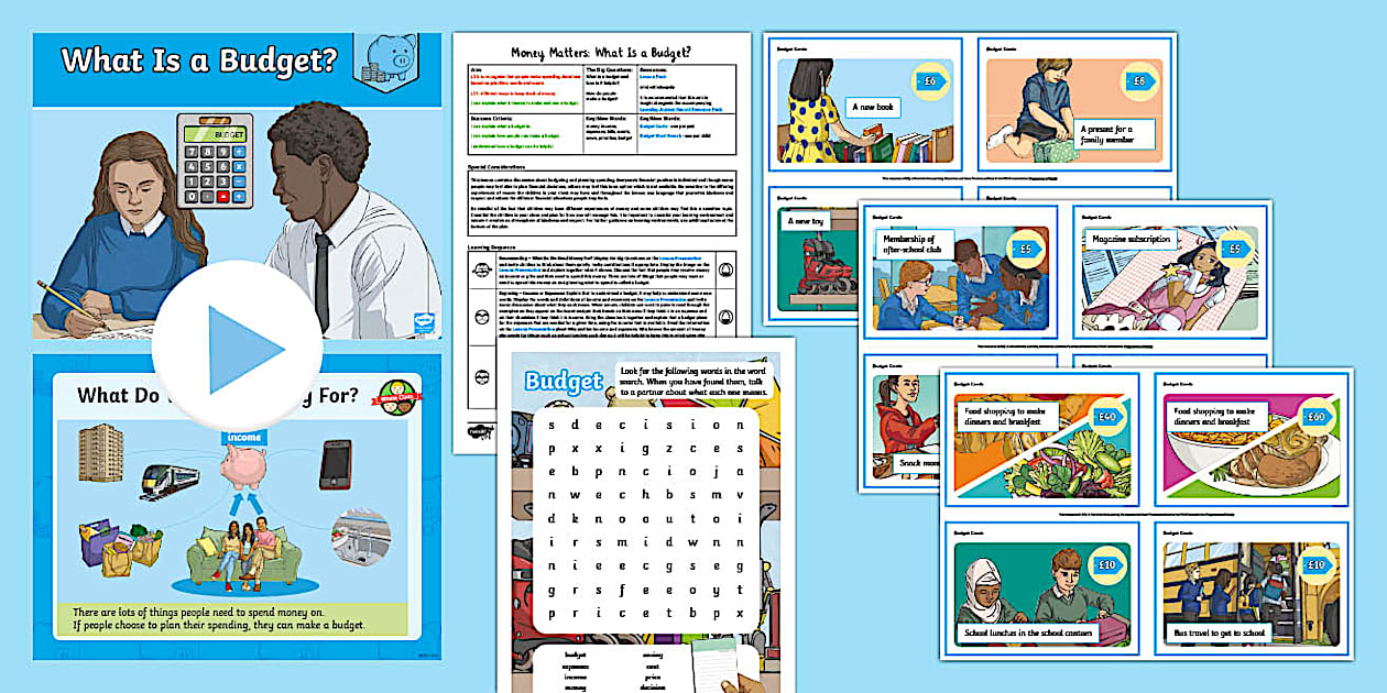 PSHE: LKS2 Money Matters - Lesson Pack 6