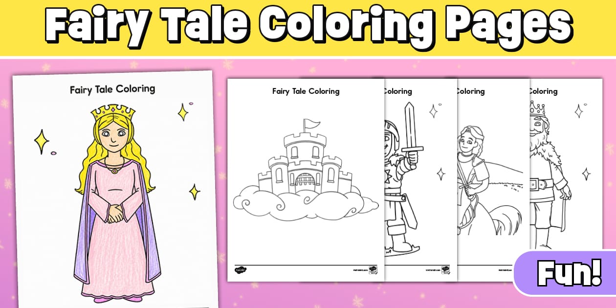 Fairy Tale Coloring Pages