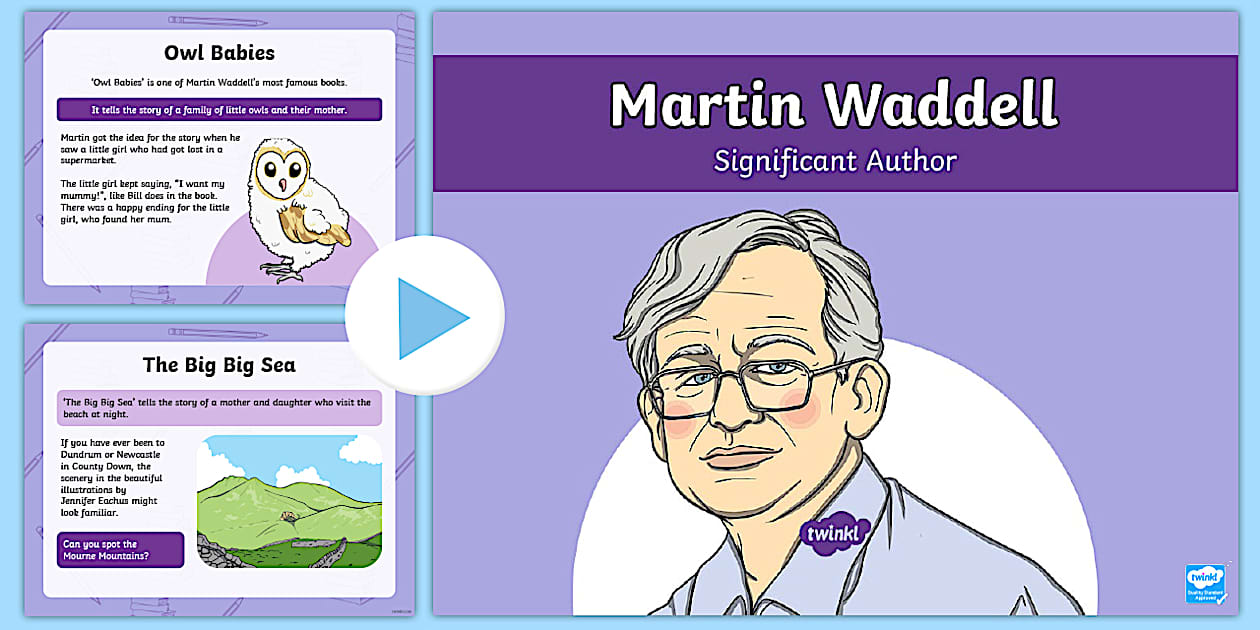 Martin Waddell PowerPoint - Twinkl