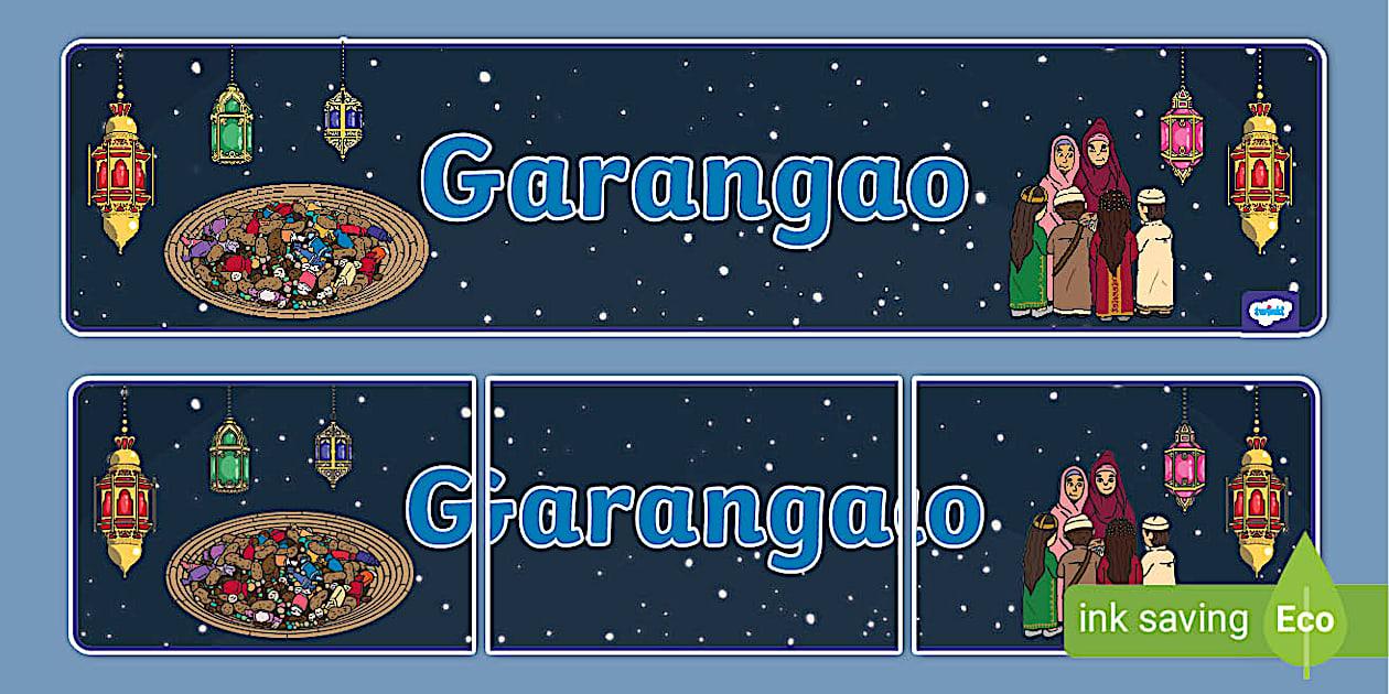Garangao Banner (teacher made) - Twinkl