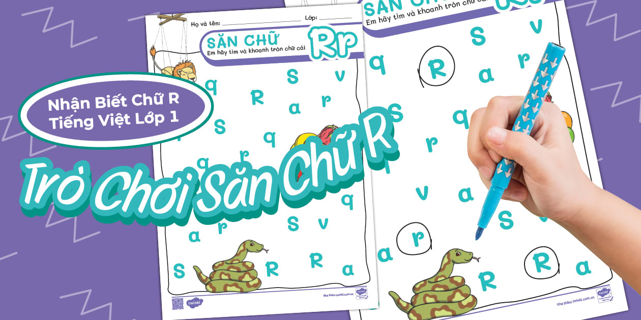 Trò Chơi Săn Chữ R