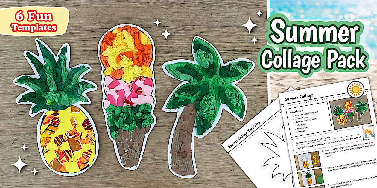 Summer Collage Craft