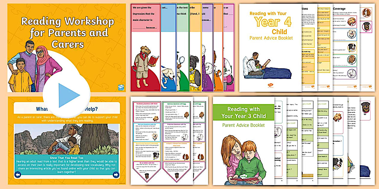 LKS2 Reading Workshop for Parents and Carers PowerPoint and Resource Pack