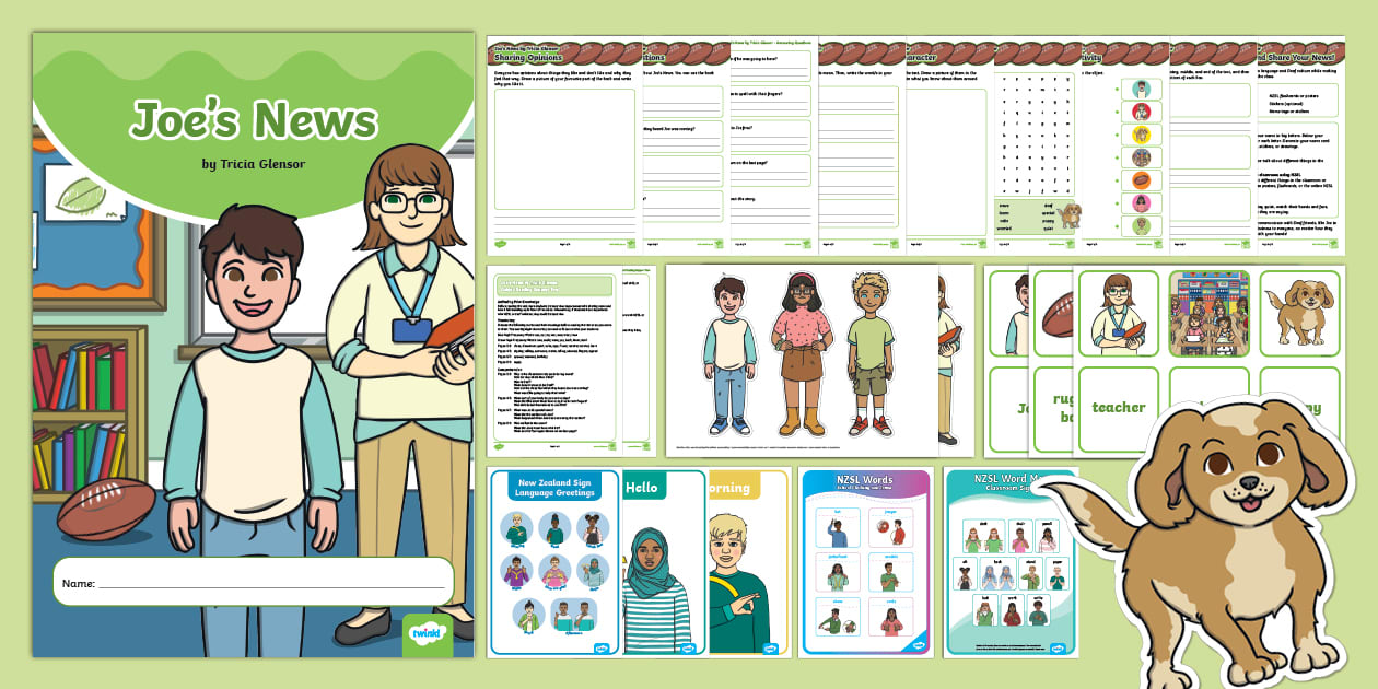 Joe's News (Green 3) Follow-Up Activity