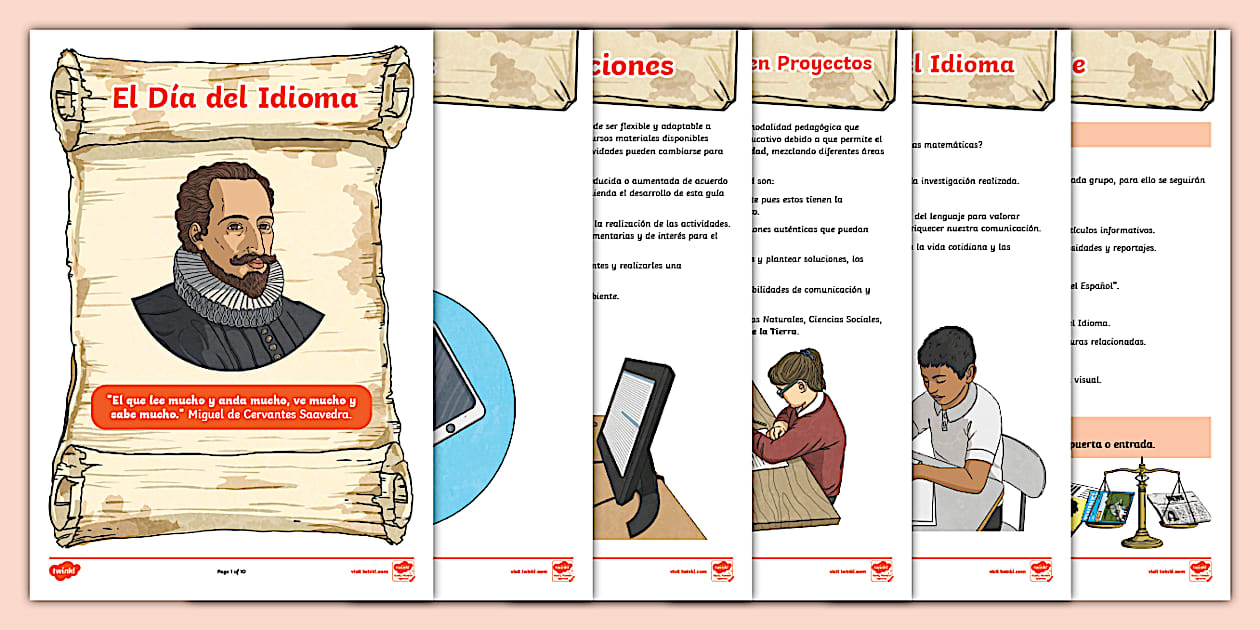 Guía de Trabajo ABP: El Día del Idioma - Twinkl Colombia