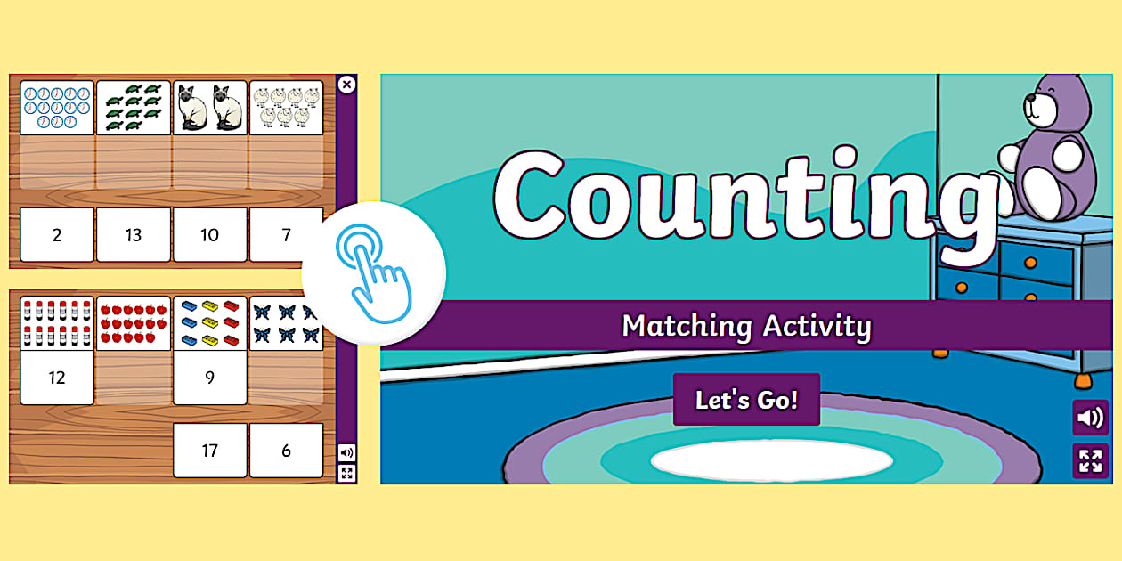 Counting Games - Matching Activity - Twinkl Go! - Twinkl