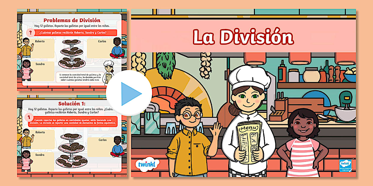 Power Point: La división (Hecho por educadores) - Twinkl
