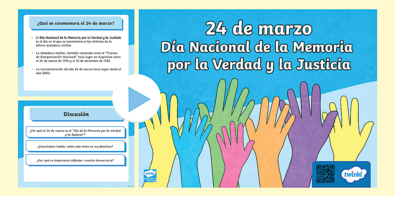 Día de la Memoria por la Verdad y la Justicia - Twinkl