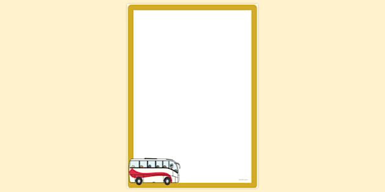 *To-Do Page Border | Page Borders | Twinkl
