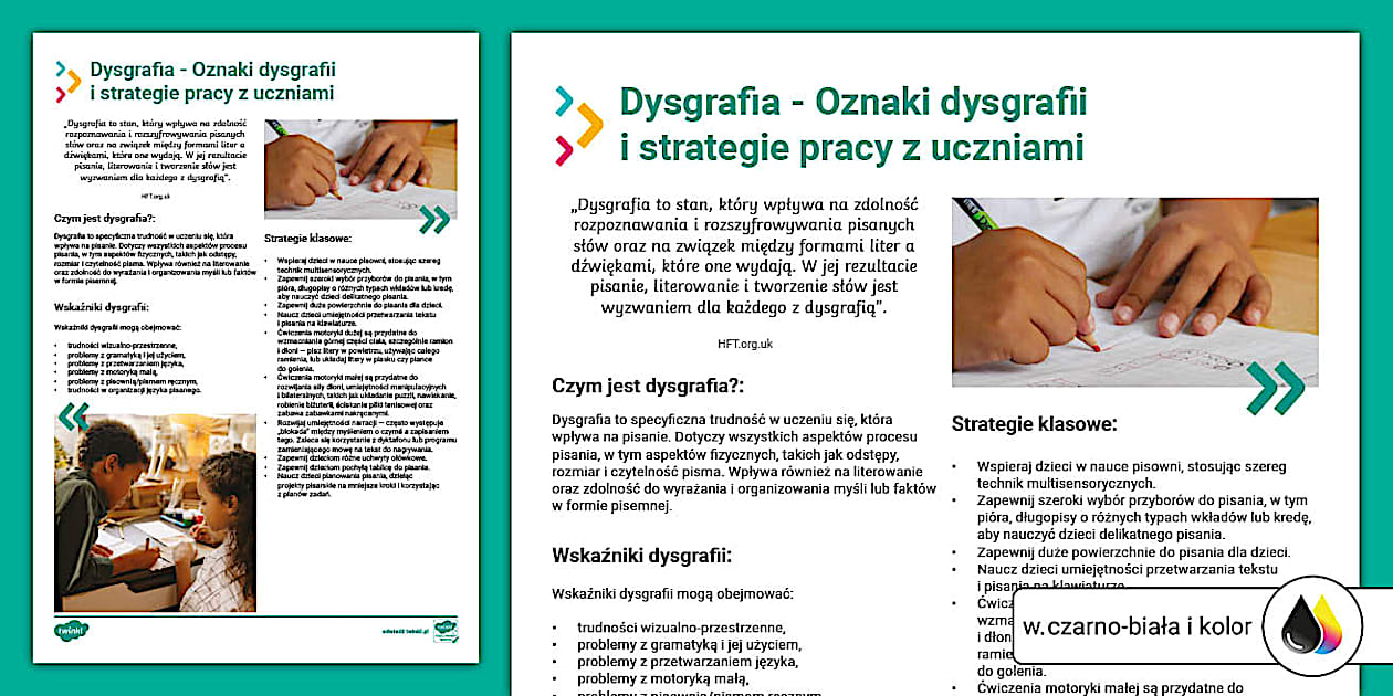 Dysgrafia | Oznaki dysgrafii i strategie pracy z uczniami