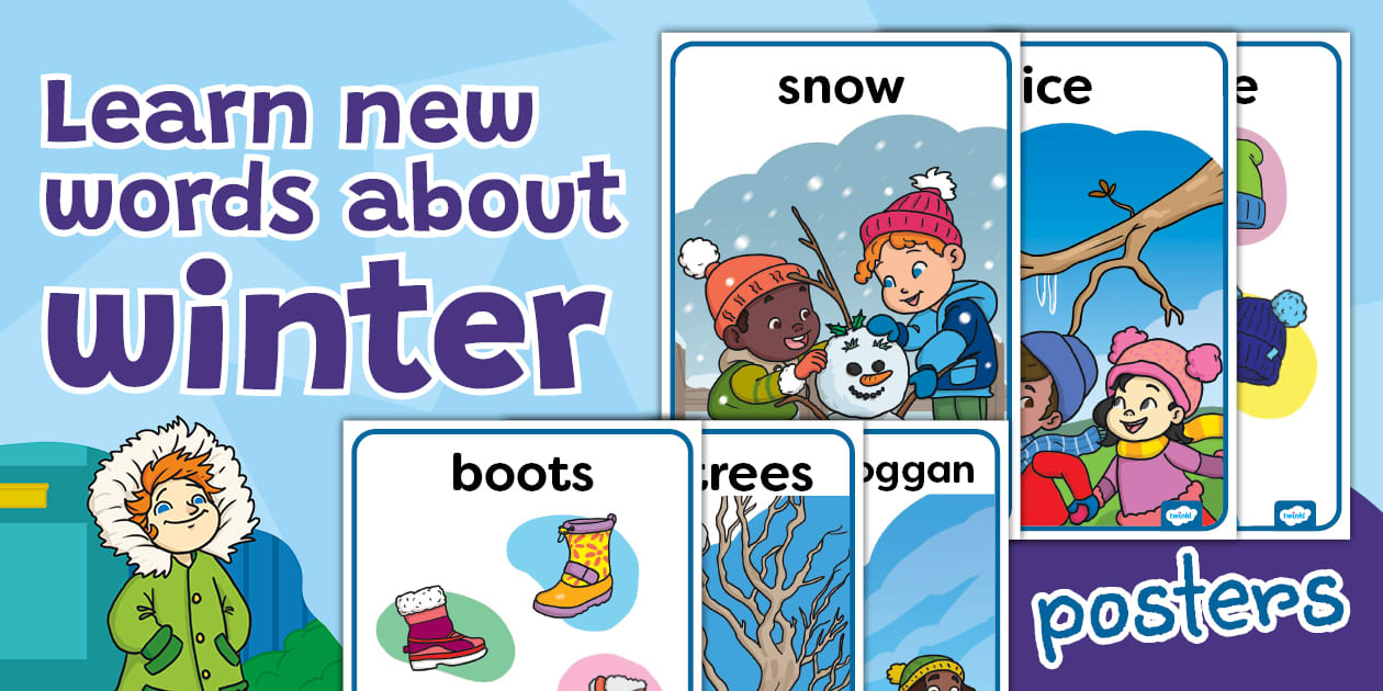 Let's Look at Winter Posters