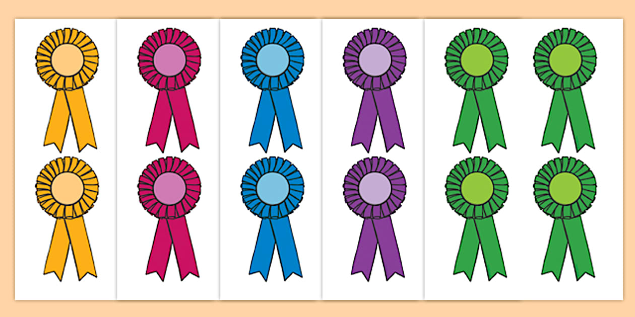 Editable Rosette Templates (l'enseignant a fait) - Twinkl