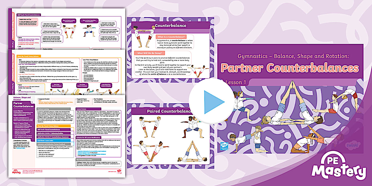 Y6 Balance Shape and Rotation L1 Partner Counterbalances