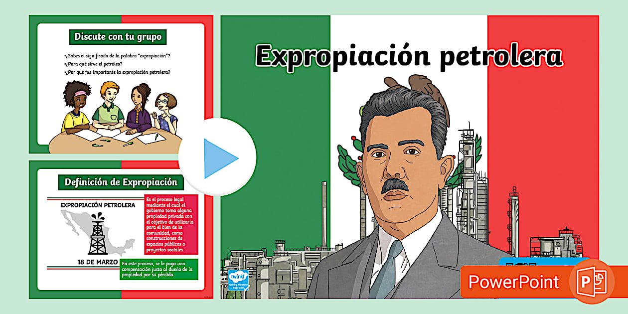 La Expropiación Petrolera (PPT) - Twinkl México - Twinkl