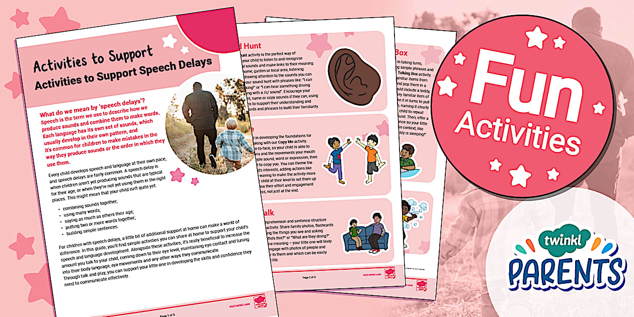 Curated visual reference: Activities To Support Speech Delays Photo Inspiration