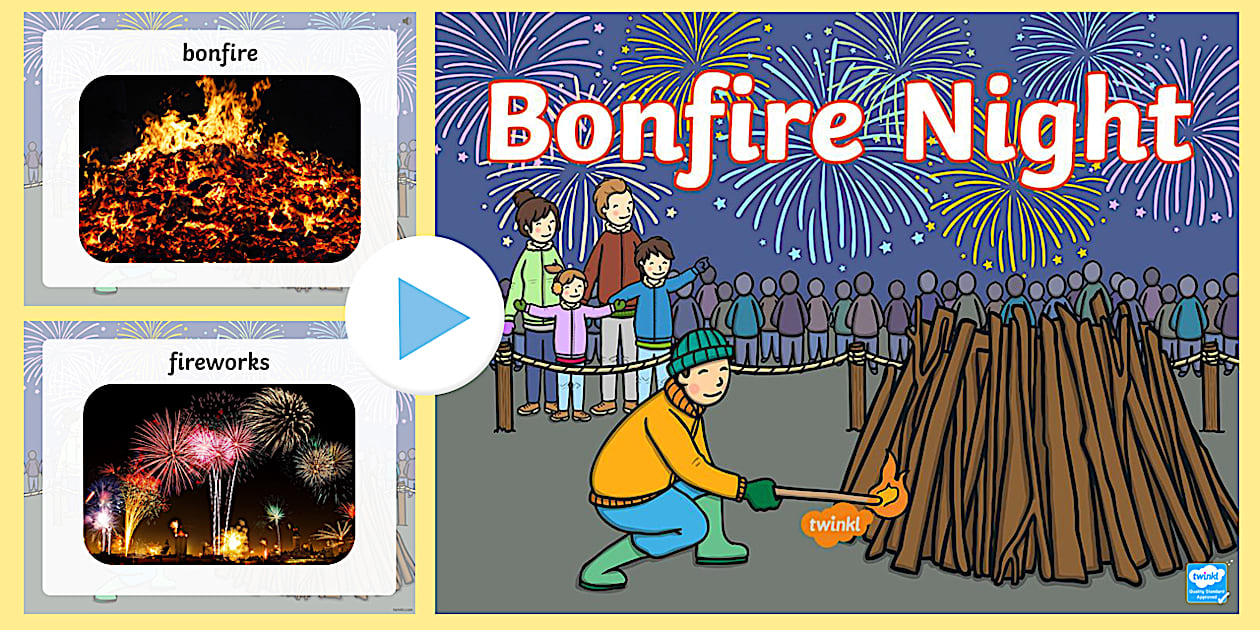 Bonfire Night Audio Flashcards - ESL Listening Resources