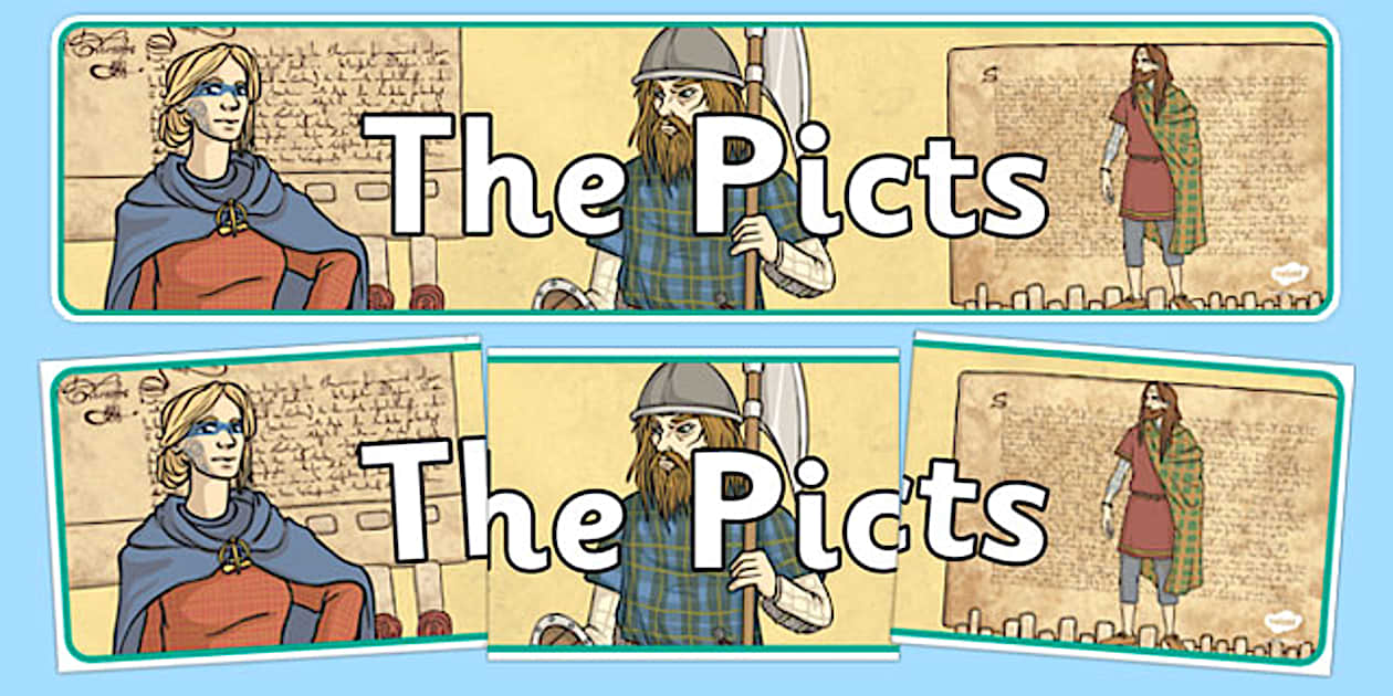 The Picts Display Banner (Hecho por educadores) - Twinkl