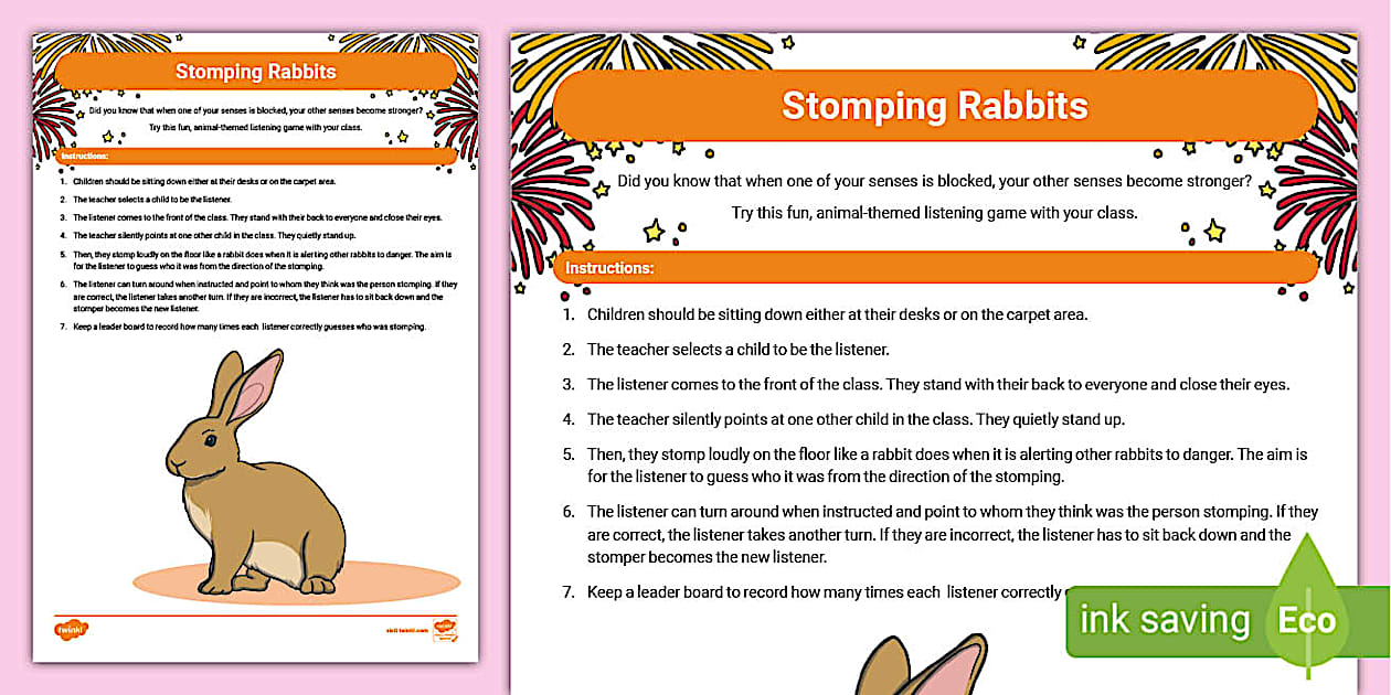 Year of the Rabbit Game Stomping Rabbits - Twinkl