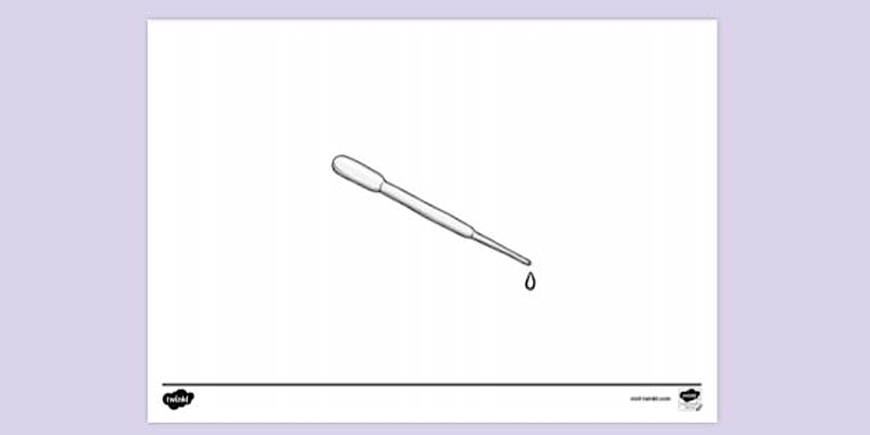 Pipette and Drop Colouring | Colouring Sheets (teacher made)