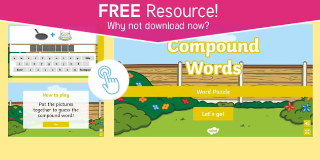 FREE! - ESL Compound Word Quiz (teacher made) - Twinkl