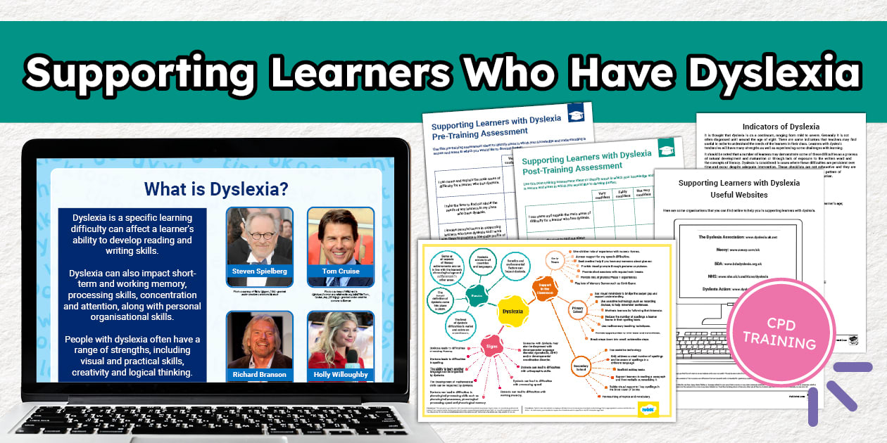 CPD Training Pack for Helping Learners with Dyslexia