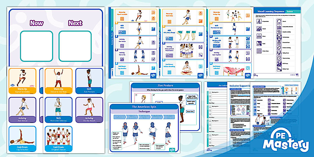 PE Mastery: LKS2 Jive Inclusive Support Pack