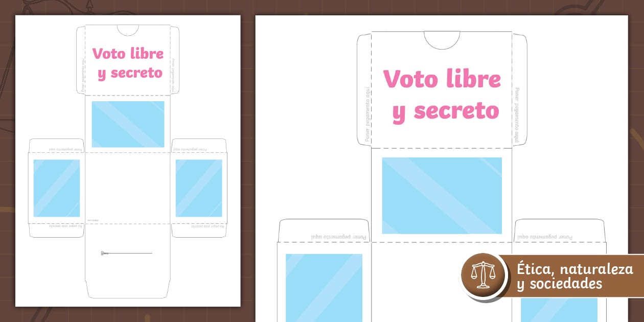 Urna electoral mexicana / Twinkl México (professor feito)