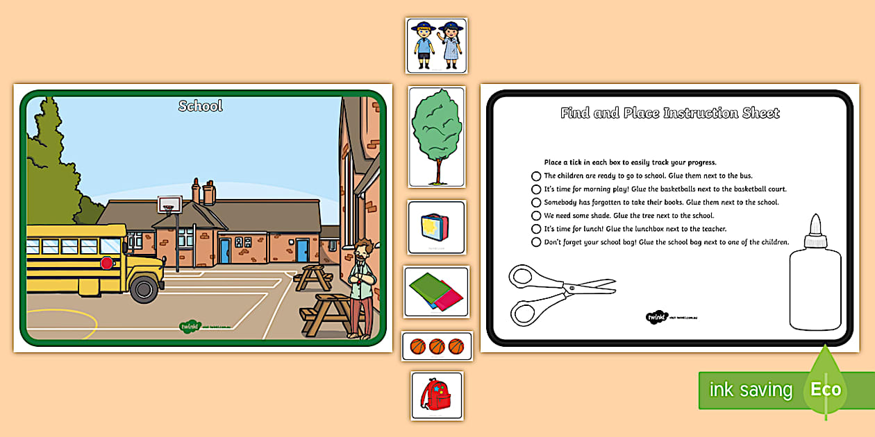 TAS Back to School Can You Find...? Poster and Prompt Card Pack