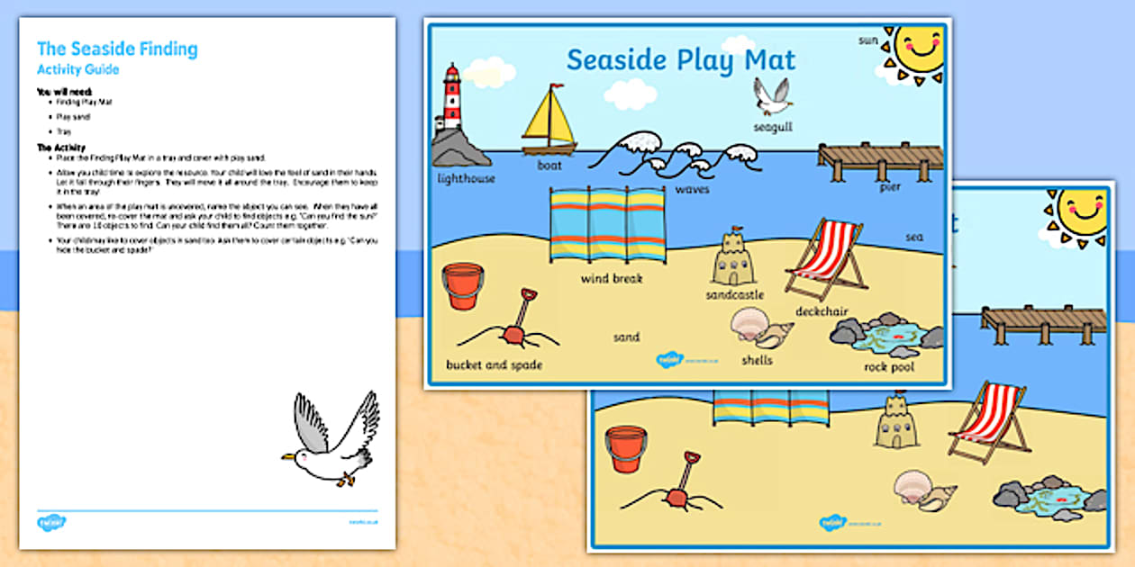 The Seaside Finding Busy Bag Resource Pack for Parents