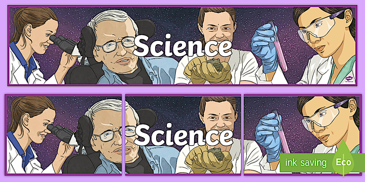 Science Display Banner (teacher made) - Twinkl