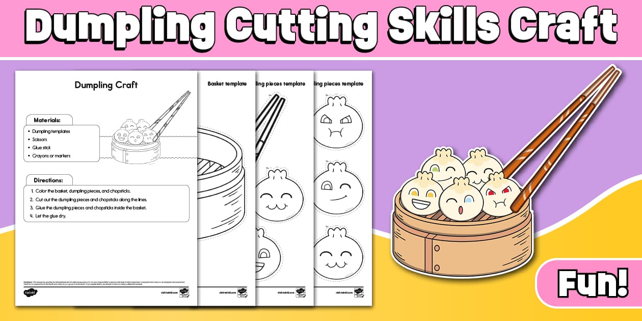 Dumpling Cutting Skills Craft