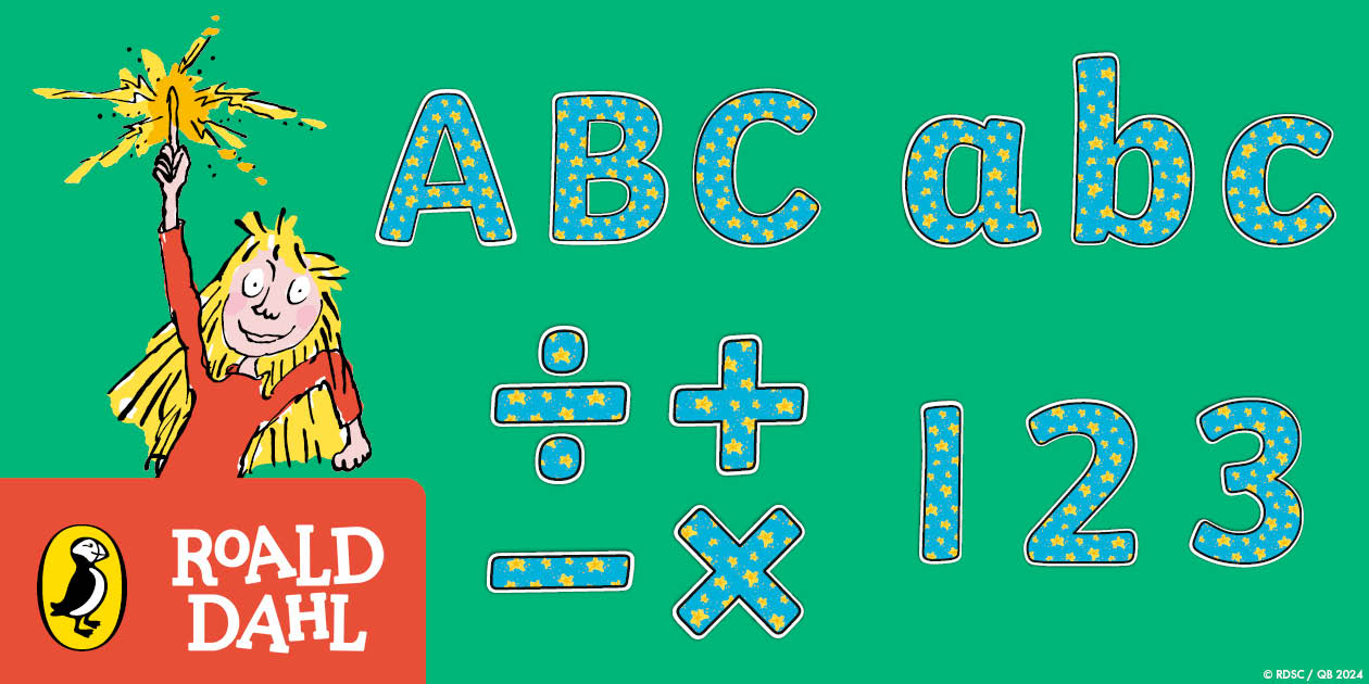 The Magic Finger: Display Lettering [Ages 5-9]