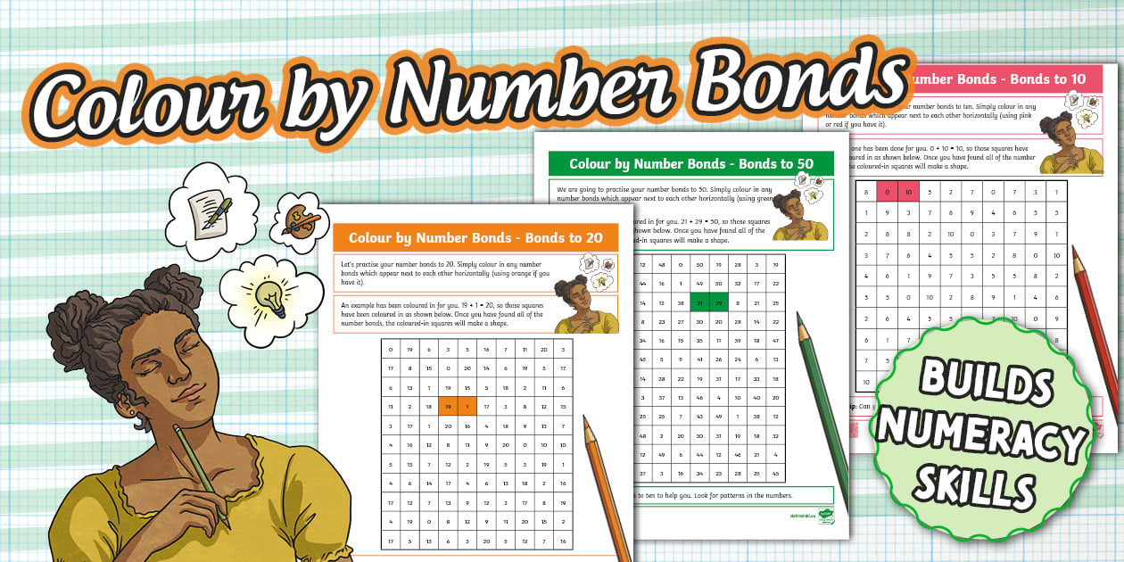 Colour by Number Bonds