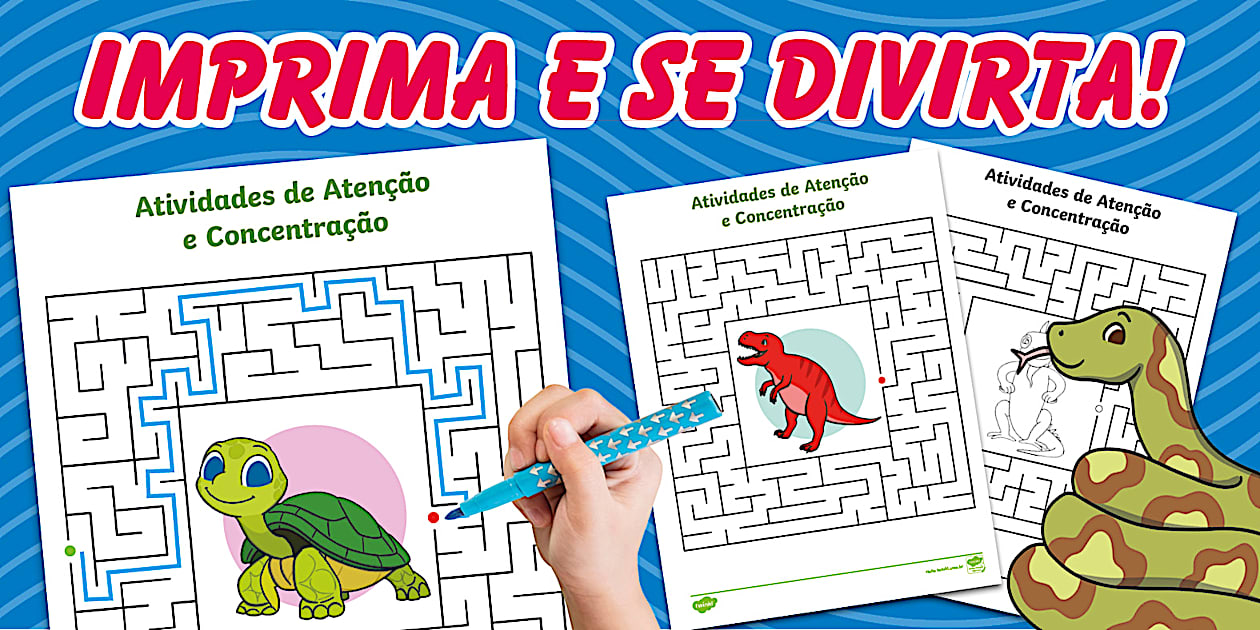 Atividades De Concentração Para Tdah